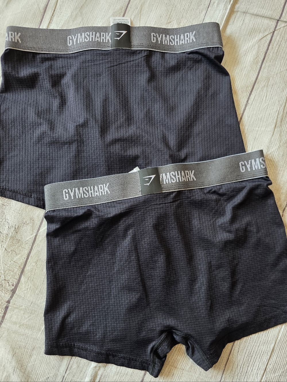 GYMSHARK Men's Size Medium Sport Compression Black Boxer Brief Athletic Active - Picture 3 of 5